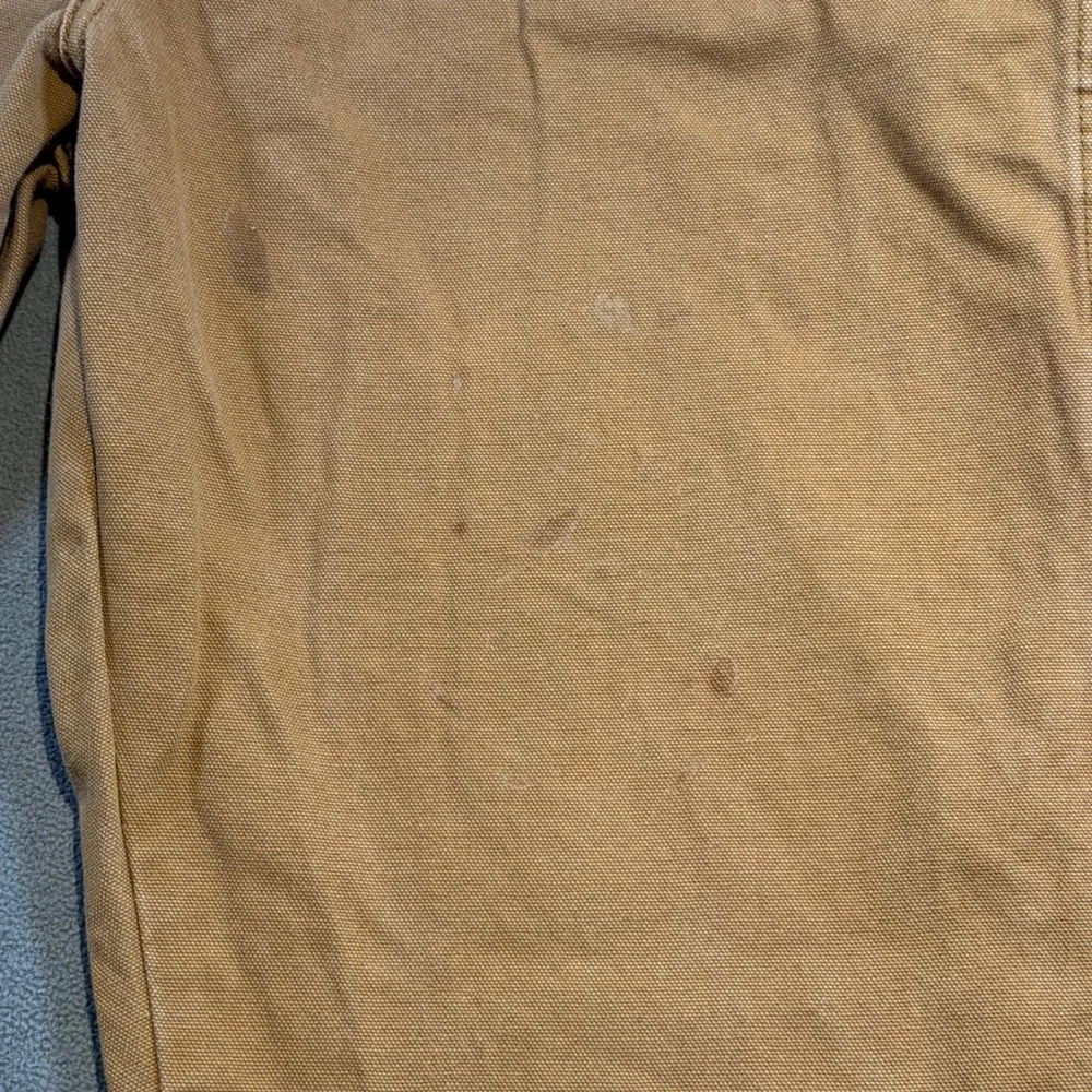 Dickies Mens Duck Canvas Carpenter Pants Brown Utility Workwear 1939RBD 36x30